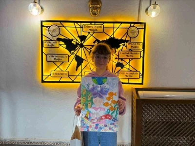 Eseriyle 19 &uuml;lke arasından se&ccedil;ildi, barışın renkleri Muğla&rsquo;dan y&uuml;kseldi
