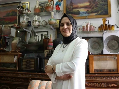 Eşinden bulaşan merak kadın girişimciyi antikacı yaptı
