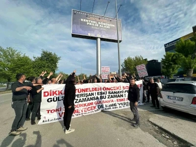 Eski sanayi esnafının Toybelen ısrarı: "330 iş yeri bizim olmalı"
