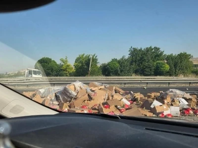 Eskişehir-Ankara yolu trafiğe a&ccedil;ıldı
