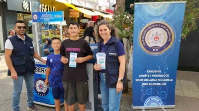 Eskişehir&rsquo;de 1 yılda 65 bin 82 vatandaş siber su&ccedil;larla ilgili bilgilendirildi
