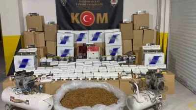 Eskişehir’de 315 kilogram kaçak tütün ele geçirildi
