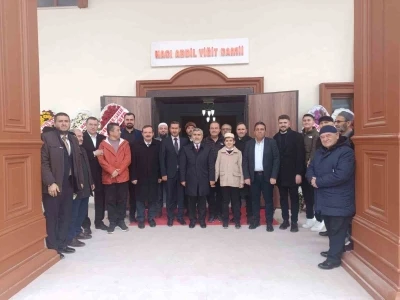 Eskişehir&rsquo;de Hacı Abdil Yiğit Camii dualarla hizmete a&ccedil;ıldı
