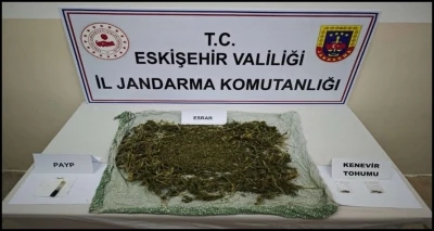 Eskişehir&rsquo;de jandarmadan uyuşturucu operasyonu
