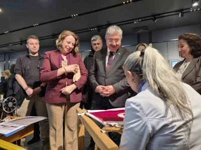 Eskişehir&rsquo;de "Emeğin En Kıymetli, Kadın" sergisi kapılarını a&ccedil;tı
