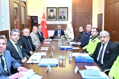 Eskişehir’de trafik güvenliğine ilişkin güncel düzenlemeler değerlendirildi
