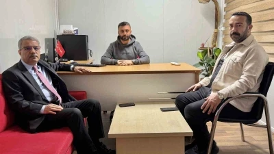Esnaf Odaları Birliği Başkanı Duranay&rsquo;dan İHA&rsquo;ya ziyaret
