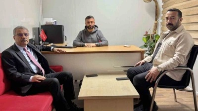Esnaf Odaları Birliği Başkanı Duranay&rsquo;dan İHA&rsquo;ya ziyaret