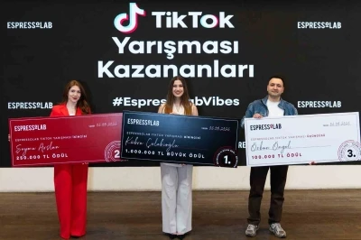Espressolab sosyal medya yarışmasının kazananları &ouml;d&uuml;llerini aldı
