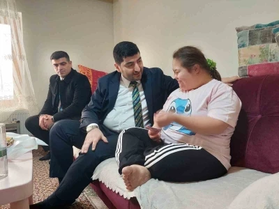 Etimesgut&rsquo;ta down sendromlu bireyler unutulmadı
