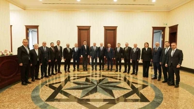 ETSO Heyeti Efkan Ala&rsquo;yı ziyaret etti
