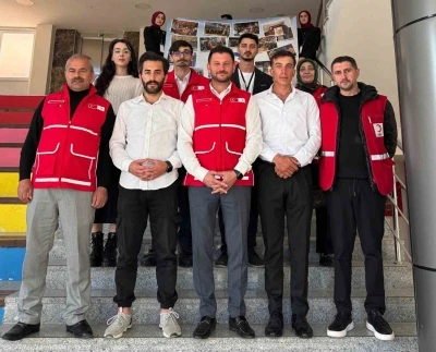 ETÜ öğrencilerinden anlamlı destek: &quot;Gazze’ye nefes ol&quot; kampanyasıyla Kızılay’a bağış
