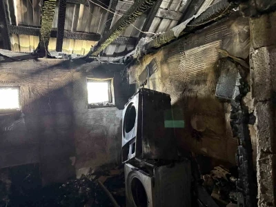 Evi 6’ncı kez yanarak kullanılamaz hale geldi
