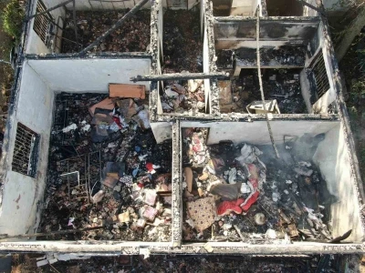 Evi küle döndü, çaresizlik içinde izledi: &quot;Gözümün önünde 10 dakikada çöktü, televizyon izler gibi izledim&quot;
