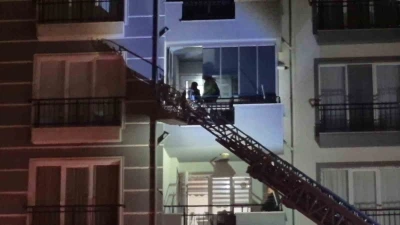 Evinde uykuya dalan çocuk mahalleyi ayağa kaldırdı
