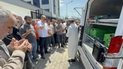 Fabrikadaki elektrik faciasında &ouml;len 3 iş&ccedil;inin cenazeleri ailelerine teslim edildi
