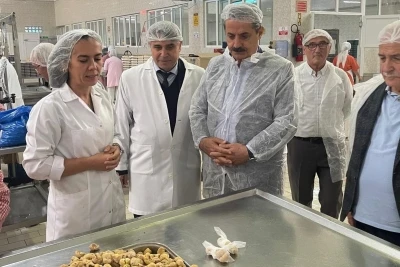 Faruk Çelik’ten Kardelen Kestane Şekeri’ne ziyaret
