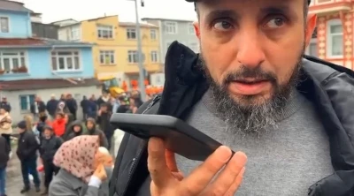 Fatih&rsquo;te enkaz altındaki yakınıyla telefonda g&ouml;r&uuml;şt&uuml;
