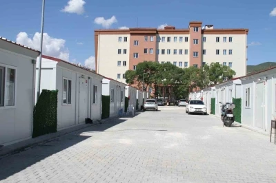 Fay hatlarının kesişim noktasındaki Tunceli, 12 konteyner kent ile afete karşı hazır
