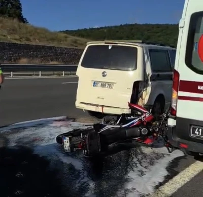 Feci kazada ağır yaralanan motosiklet s&uuml;r&uuml;c&uuml;s&uuml; yaşam savaşını kaybetti
