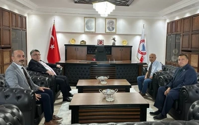 FEDEK Başkanı Prof. Dr. Sakallıoğlu’ndan BEUN Rektörü Prof. Dr. Özölçer’e ziyaret
