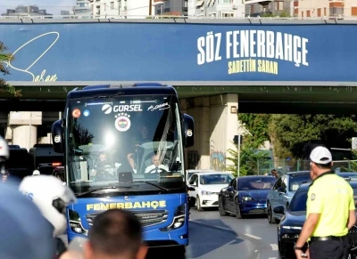 Fenerbahçe stada geldi
