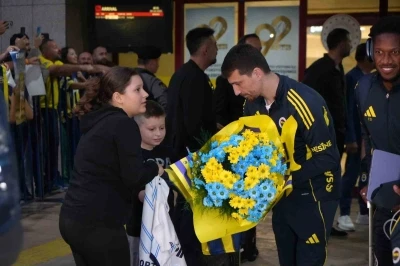 Fenerbahçe’ye Samsun’da coşkulu karşılama
