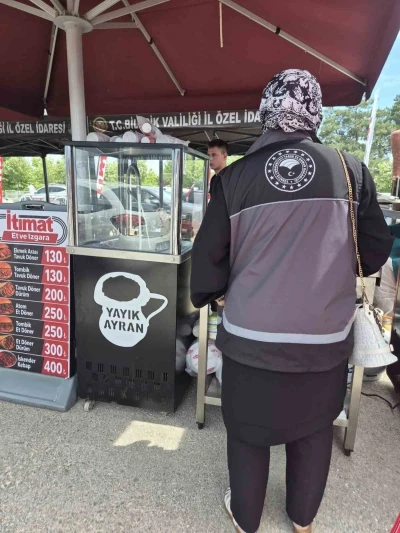 Festival alanındaki işletmelere sıkı gıda denetimi
