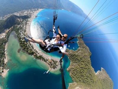 Fethiye&rsquo;de 7 g&uuml;nde 8 bin 435 kişi yama&ccedil; paraş&uuml;t&uuml; yaptı
