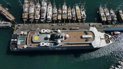 Fethiye’ye &quot;SH Diana&quot; Kruvaziyeriyle 106 Turist Geldi
