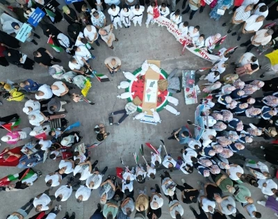 Filistin ve Doğu Türkistan için tek yürek oldular
