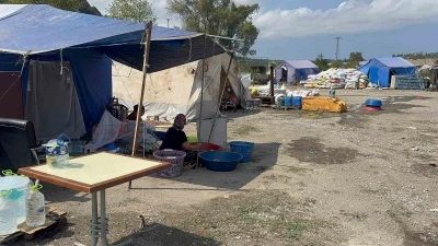 Fındık işçilerinin çadır hayatında her şey var, su ve elektrik yok
