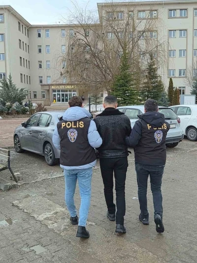 Firari h&uuml;k&uuml;ml&uuml; Kangal&rsquo;da yakalandı
