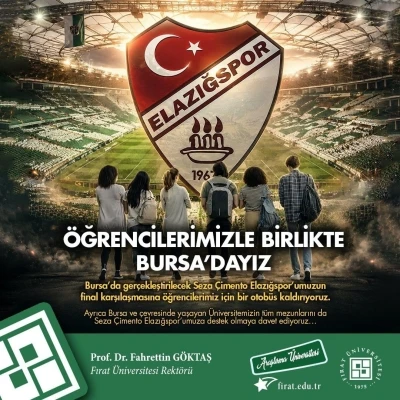 Fırat &Uuml;niversitesi Bursa&rsquo;ya otob&uuml;s kaldıracak
