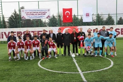 Fırat &Uuml;niversitesi&rsquo;nde spor şenlikleri başladı
