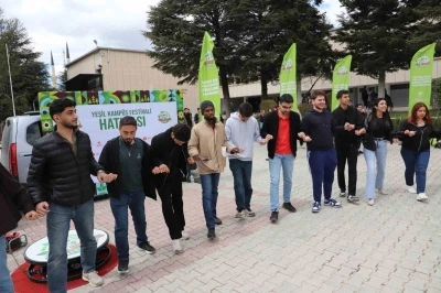 Fırat &Uuml;niversitesi&rsquo;nde Yeşil Kamp&uuml;s Festivali ger&ccedil;ekleştirildi
