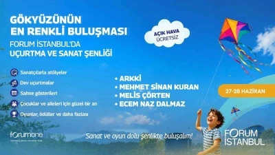 Forum İstanbul&rsquo;da "U&ccedil;urtma ve Sanat Şenliği"
