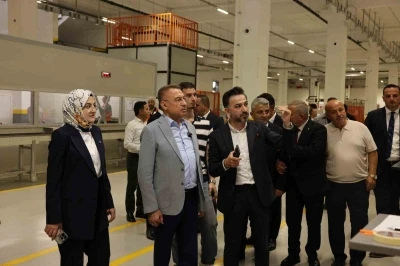 Fuat Oktay: "Akyurt 140 &uuml;lkeye ihracat yapan b&uuml;y&uuml;k bir &uuml;retim &uuml;ss&uuml; haline geldi"
