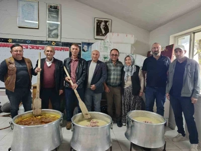 Fundacık k&ouml;y hayrına yoğun katılım
