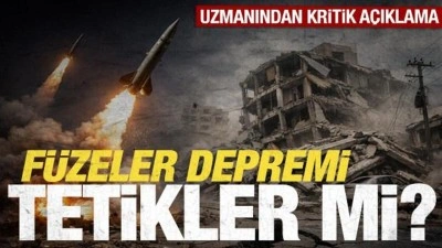 F&uuml;zeler depremi tetikler mi? Uzmanından kritik a&ccedil;ıklama