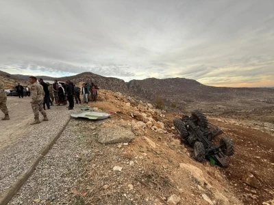 Gabar Dağı&rsquo;nda trakt&ouml;r devrildi: 13 iş&ccedil;i yaralandı
