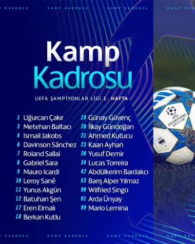 Galatasaray, Almanya’ya gitti
