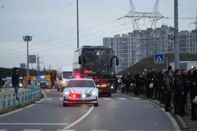 Galatasaray, Atat&uuml;rk Olimpiyat Stadyumu&rsquo;na ulaştı
