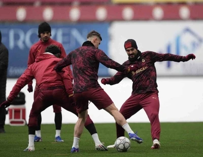 Galatasaray, Atletico Madrid ma&ccedil;ı hazırlıklarını s&uuml;rd&uuml;rd&uuml;
