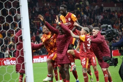 Galatasaray&rsquo;da ma&ccedil; sonu b&uuml;y&uuml;k sevin&ccedil;
