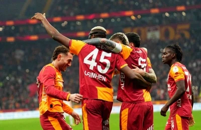 Galatasaray&rsquo;dan 55 puan, 55 gol
