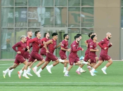 Galatasaray, Eyüpspor maçının hazırlıklarını sürdürdü
