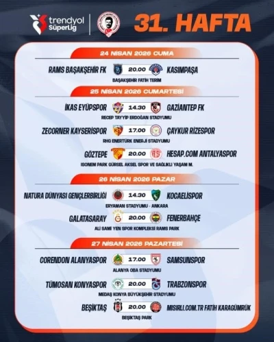 Galatasaray - Fenerbah&ccedil;e derbisinin tarihi belli oldu
