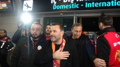 Galatasaray kafilesi Konya&rsquo;ya geldi
