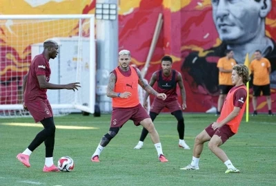 Galatasaray, Kayserispor maçı hazırlıklarını sürdürdü
